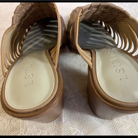 $5 ADD ON ITEM/1State Licha Mules Nubuck Leather Heels - Picture 7 of 10